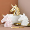 Gold Unicorn Piggy Bank